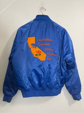 Vintage Westark Satin Bomber Jacket